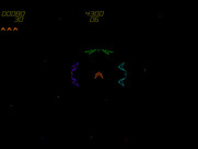 Space Fury for Arcade - Level completed; now the docking sequence.