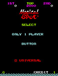 Magical Spot for Arcade - Press 1 player button to begin the game!