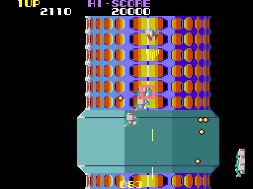 Nova 2001 Arcade Screenshot: Level almost completed...