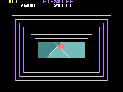 Nova 2001 Arcade Screenshot: Transition to the next level...