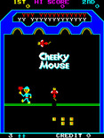 Cheeky Mouse for Arcade - Game attract mode.