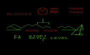 Battlezone for Commodore VIC-20 - Game over.