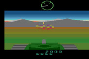 Battlezone for Atari 2600 - Enemy tank destroyed...
