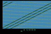Battlezone for Atari 2600 - I'm hit again...this might be game over!