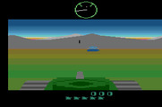 Battlezone for Atari 2600 - Game start.