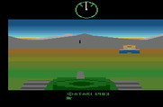 Battlezone for Atari 2600 - Starting screen and game demo.