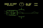 Battlezone for Commodore 64 - A large block is in my way...