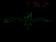 Battlezone for Arcade - Another tank destroyed...