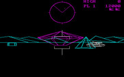 Battlezone for IBM PC/Compatibles - Enemy in close range.