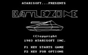 Battlezone for IBM PC/Compatibles - Title screen.