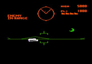 Battlezone for Apple II - Enemy in range...