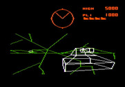 Battlezone for Apple II - I've been destroyed by this tank!