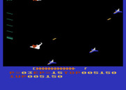 Zaxxon for Atari 5200 - Flying through space...