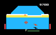 Zaxxon for Intellivision - Make sure you fly high enough to clear walls...