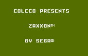 Zaxxon for Intellivision - Title screen.