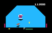 Zaxxon for Intellivision - The first large end of level boss.