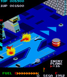 Zaxxon for Arcade - I've been hit!