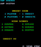 Zaxxon for Arcade - Game attract mode.