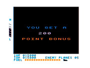 Zaxxon for TRS-80 Color Computer - I got some bonus points...