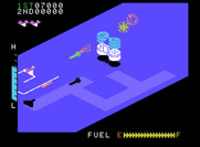 Zaxxon for ColecoVision - The first large, end of level boss...