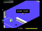 Zaxxon for ColecoVision - Game over.