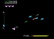 Zaxxon for ColecoVision - Shoot the incoming planes!