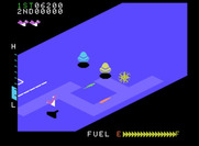 Zaxxon for ColecoVision - Enemy saucers approach...