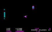 Zaxxon for IBM PC/Compatibles - A fuel tank floats by...