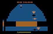 Zaxxon for Atari 2600 - Avoid walls; fly over them or to the side...