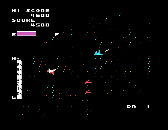 Zaxxon Sega SG-1000 Screenshot: Incoming planes!