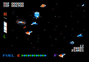 Zaxxon for Apple II - Don't crash into enemy planes!