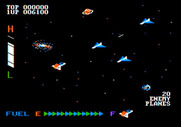Zaxxon for Apple II - Flying through space...