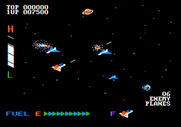 Zaxxon for Apple II - Six planes to go...