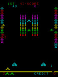 Cosmic Guerilla for Arcade - Game start.