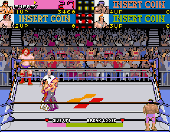 Main Event, The Arcade Screenshot: Don't give up yet!