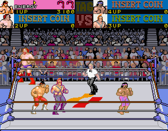 Main Event, The Arcade Screenshot: Fighting continues...