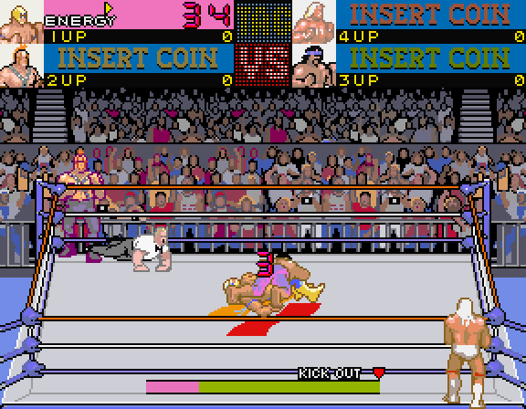 Main Event, The Arcade Screenshot: I'm pinned! Is it possible to recover?