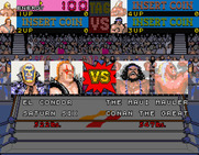 Main Event, The for Arcade - About to begin a match!