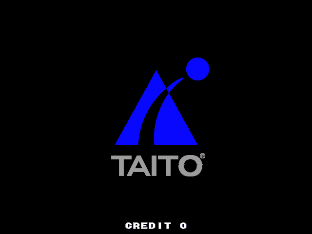 G Darius Ver.2 Arcade Screenshot: Taito logo.