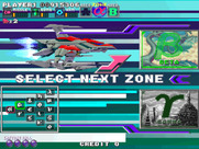G Darius Ver.2 for Arcade - Select the next zone...