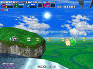 G Darius Ver.2 for Arcade - Things begin slowly with just a few small enemies appearing...