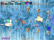 G Darius Ver.2 for Arcade - Blasting my way through an icy cave.