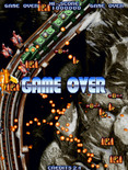 Cyvern: The Dragon Weapons for Arcade - Game over.