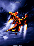 Cyvern: The Dragon Weapons for Arcade - Game attract mode; several pictures and animations flash rapidly in the introduction.
