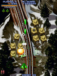 Cyvern: The Dragon Weapons for Arcade - First, an easy task; destroy these tanks!