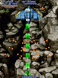 Cyvern: The Dragon Weapons for Arcade - A large, enemy plane appears...
