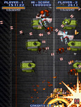 Cyvern: The Dragon Weapons for Arcade - These tanks successfully destroyed both player 1 and player 2...