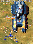 Sengeki Striker for Arcade - An even larger tank; you'll need to destroy this thing in stages...