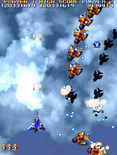 Sengeki Striker for Arcade - This small planes aren't powerful, but they appear in great quantity!