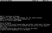 Zork II: The Wizard of Frobozz for IBM PC/Compatibles - Title screen